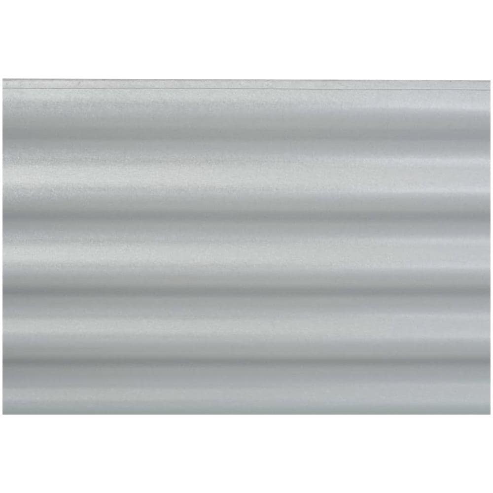 Fioriera Per Giardino 160x80x44 Cm In Acciaio Zincato Argento - Foto 7