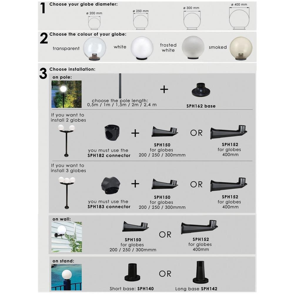 Base Da Pavimento Per Pali Ø 60mm, In Abs. Per Serie Apolux - Foto 5