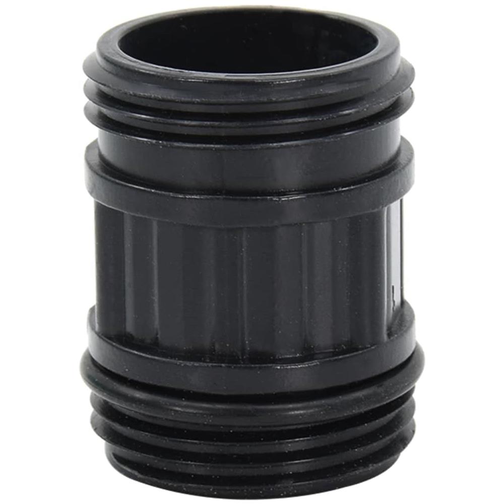 Tubo di Aspirazione con Connettori in PVC 4m 22 mm Nero - Foto 2