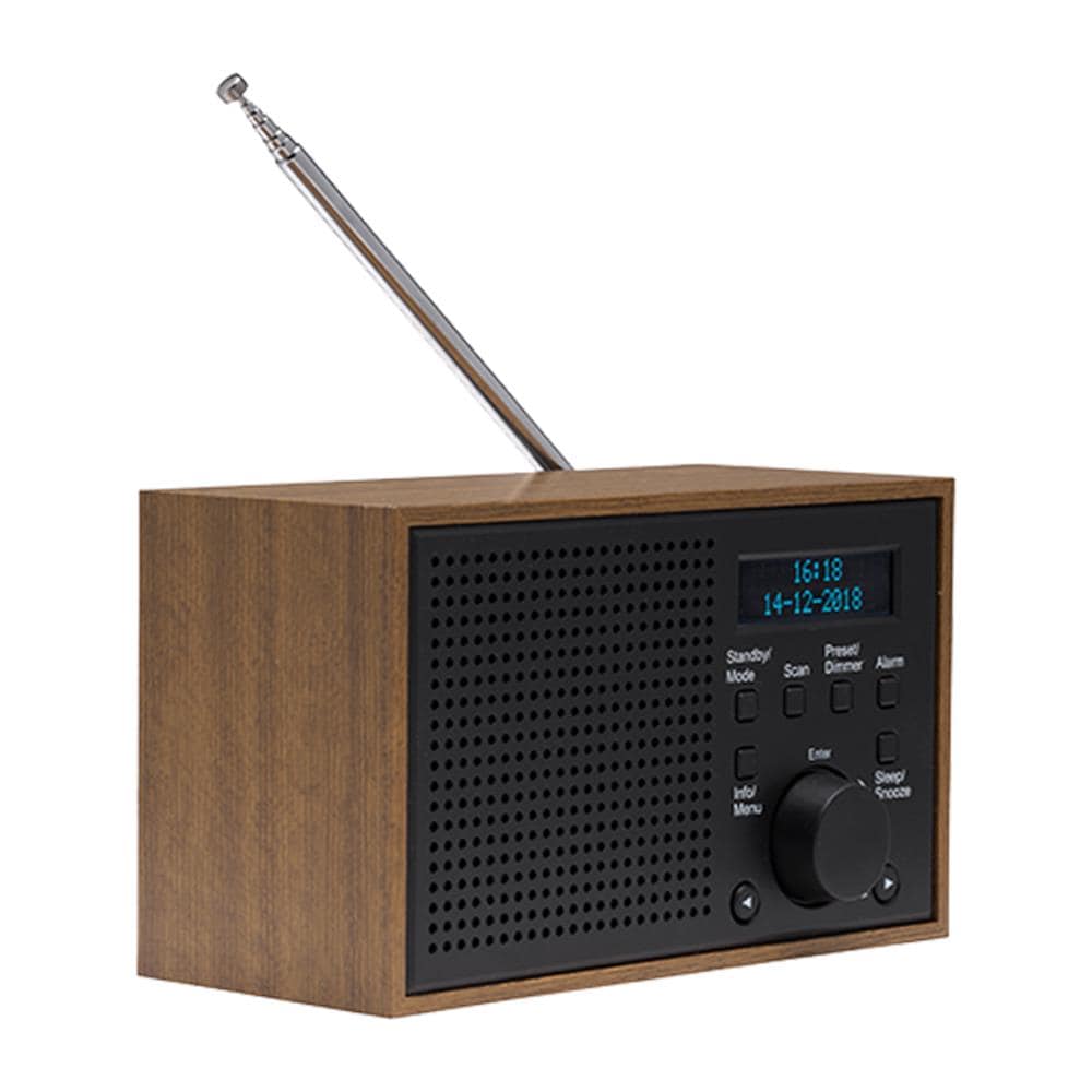 Denver DAB-46DARK GREY radio Internet Analogico e digitale Nero, Marrone - Foto 5