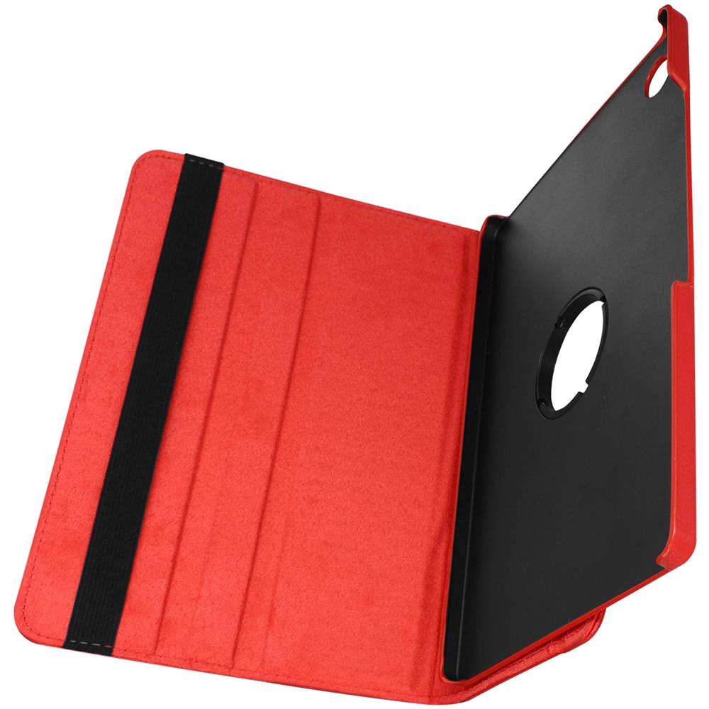 Custodia Samsung Galaxy Tab A8 10.5 2021 Copertina Supporto Rotante 360° Rossa - Foto 1