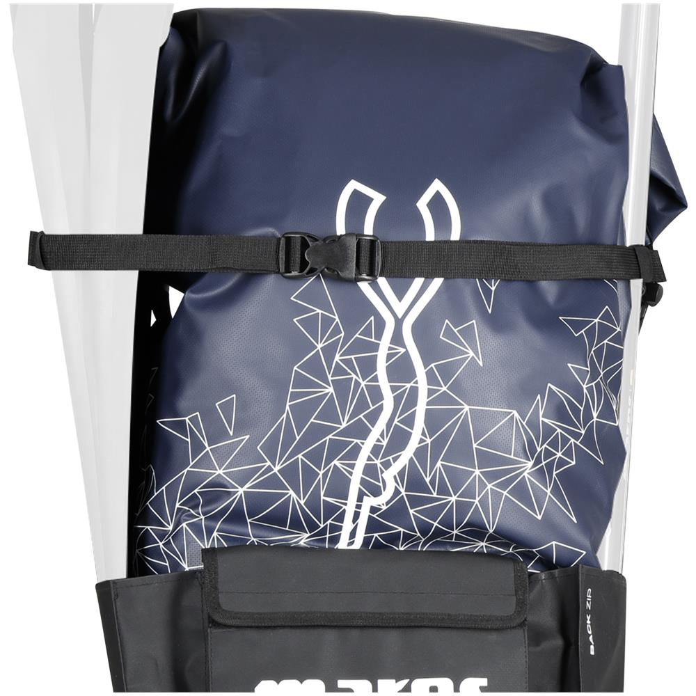 Bag Ascent Dry Backpack 75 Lt Nero / blu - Foto 2