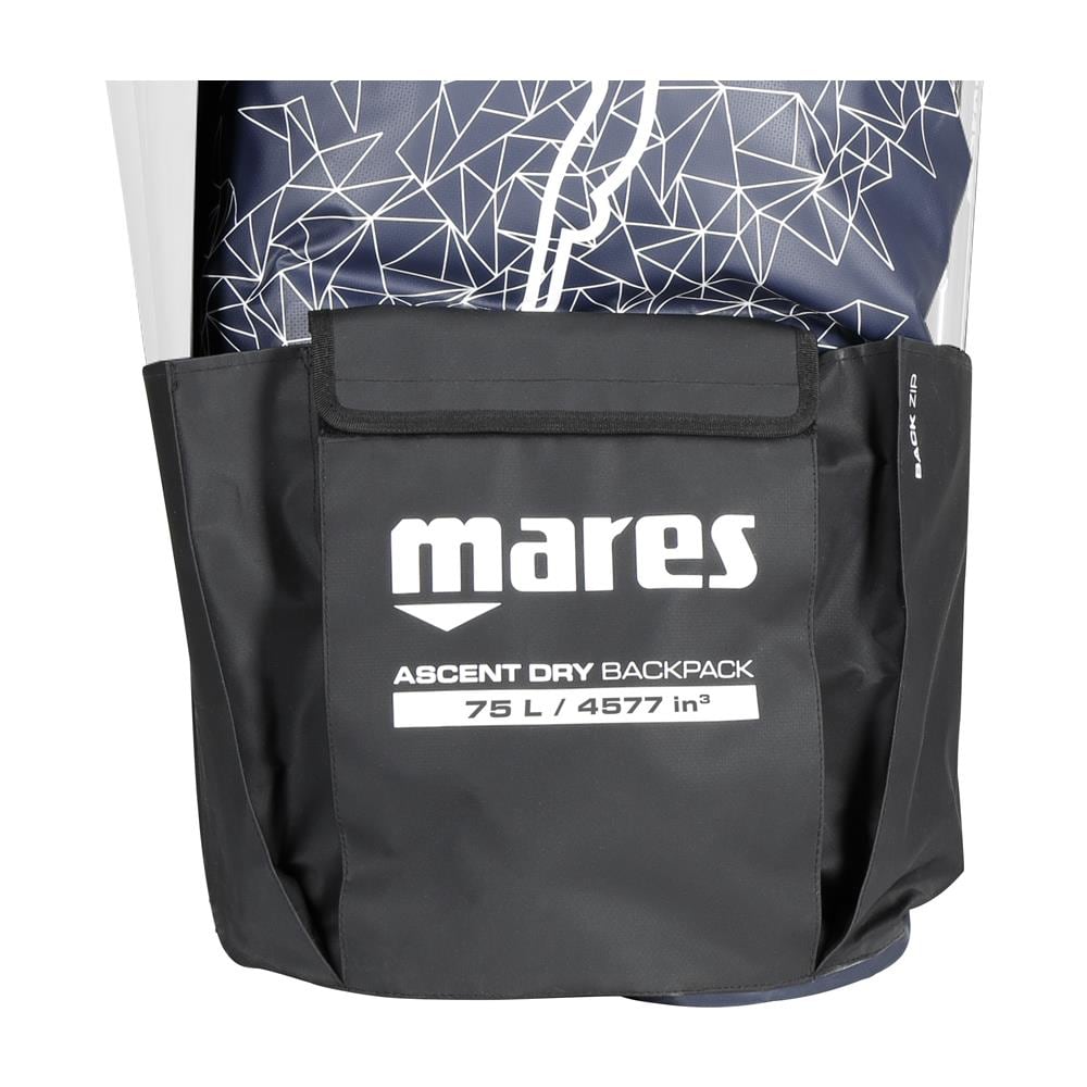 Bag Ascent Dry Backpack 75 Lt Nero / blu - Foto 3