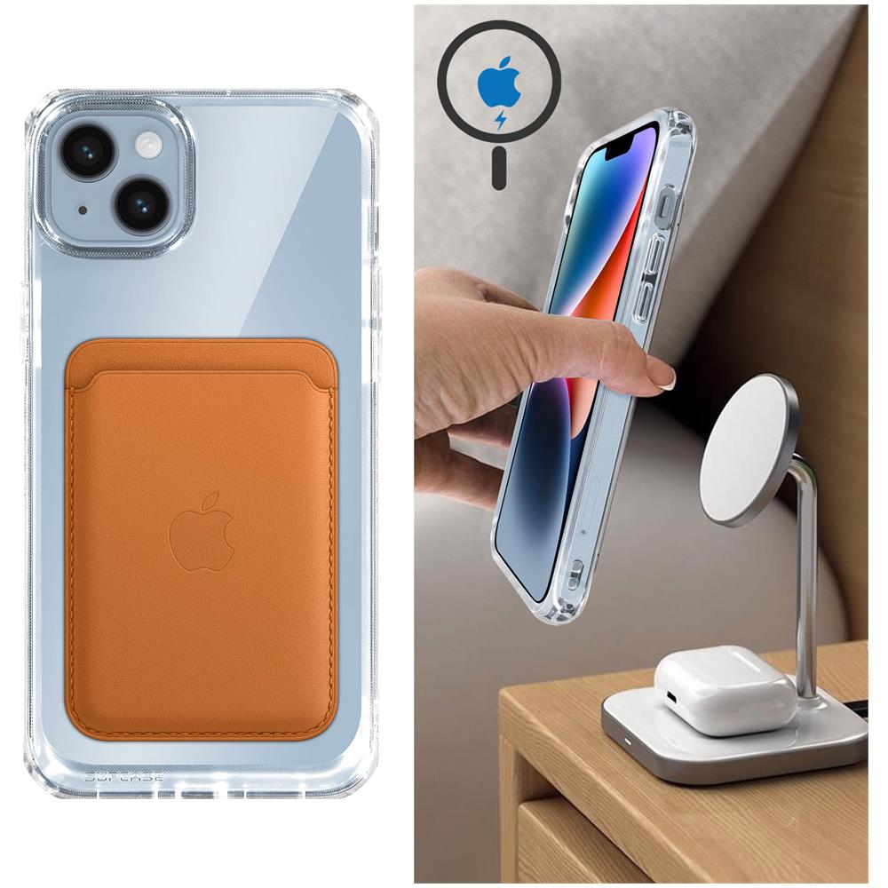 Cover Iphone 14 Pro Max Sottile Antiurto Compatibile Magsafe Trasparente - Foto 2