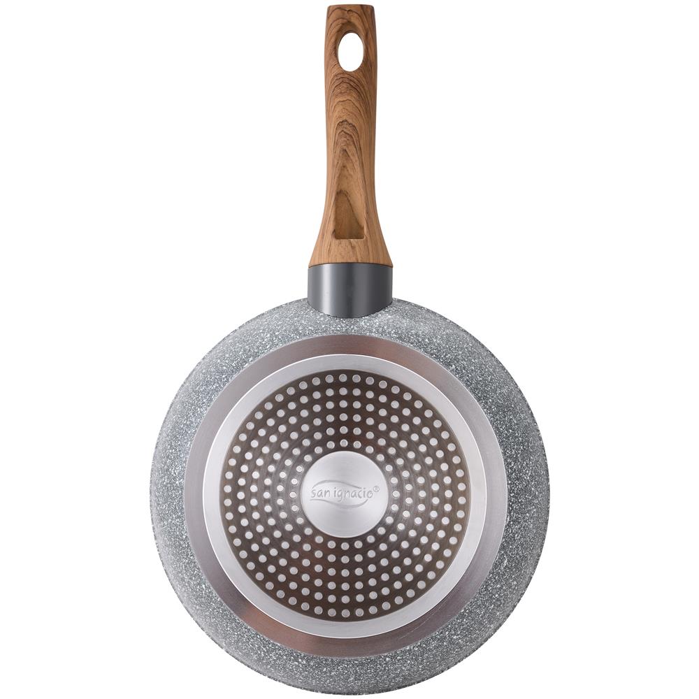 8 Pezzi In Acciaio Inox Con Set Di Padelle (18 E 20 Cm) Con Teglia 28x28 Cm In Alluminio Forgiato Collezione Daimiel - Foto 2