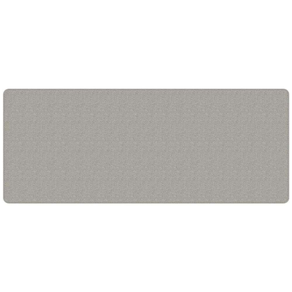Tappeto Corsia Aspetto Sisal Tortora 80x200 Cm - Foto 3