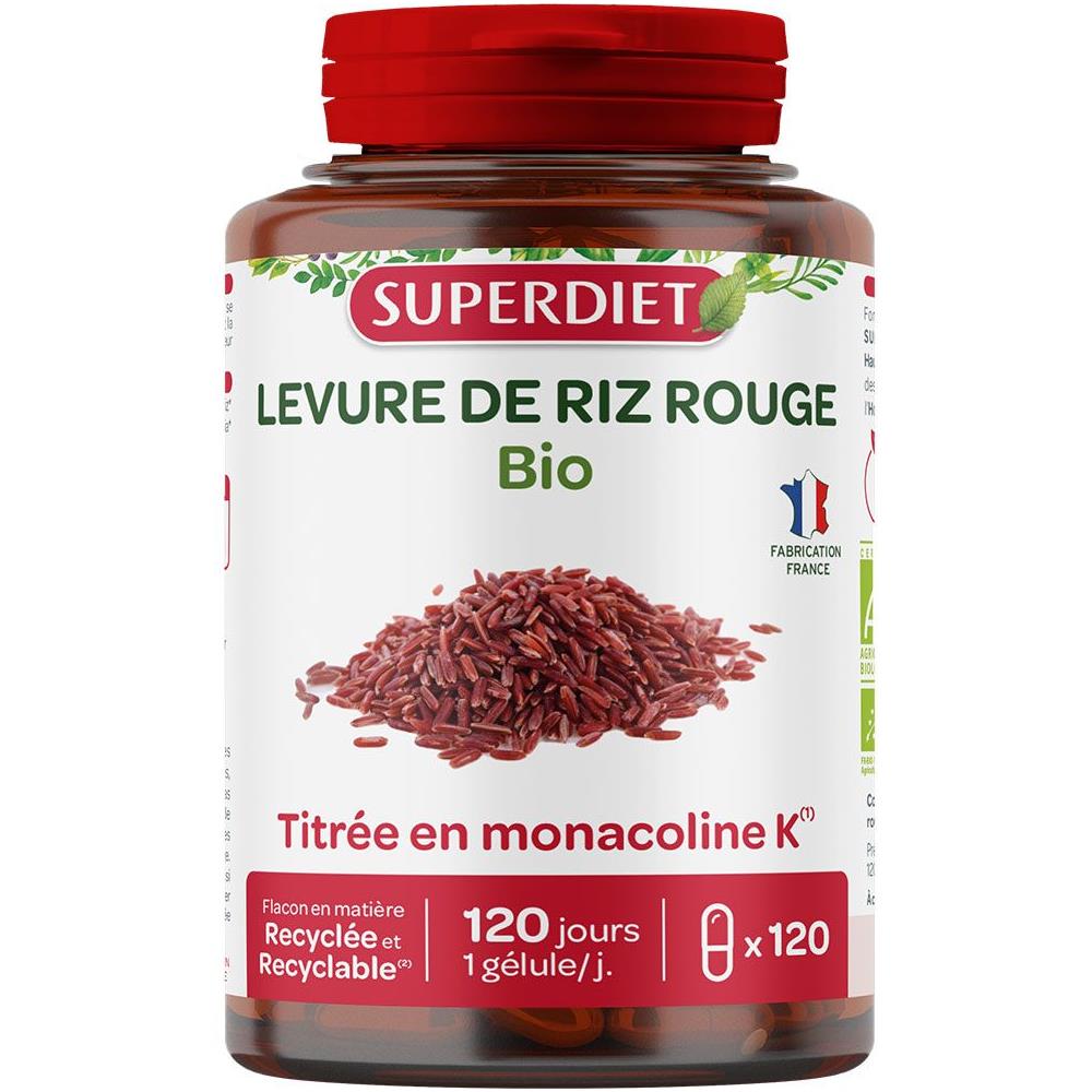 Riso Rosso Lievitato Biologico 120 Capsule - Foto 1