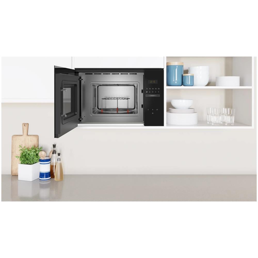 Forno Microonde da Incasso 3CG5172N2 con Grill Capacità 20 Litri Potenza 800 Watt Colore Nero - Foto 5