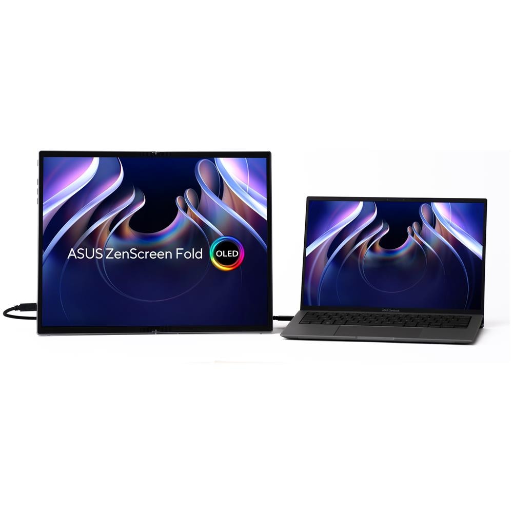 Monitor 17.3" OLED Gaming ZenScreen Fold MQ17QH Quad HD 2560 x 1920 Pixel Tempo di Risposta 0,2 ms - Foto 1