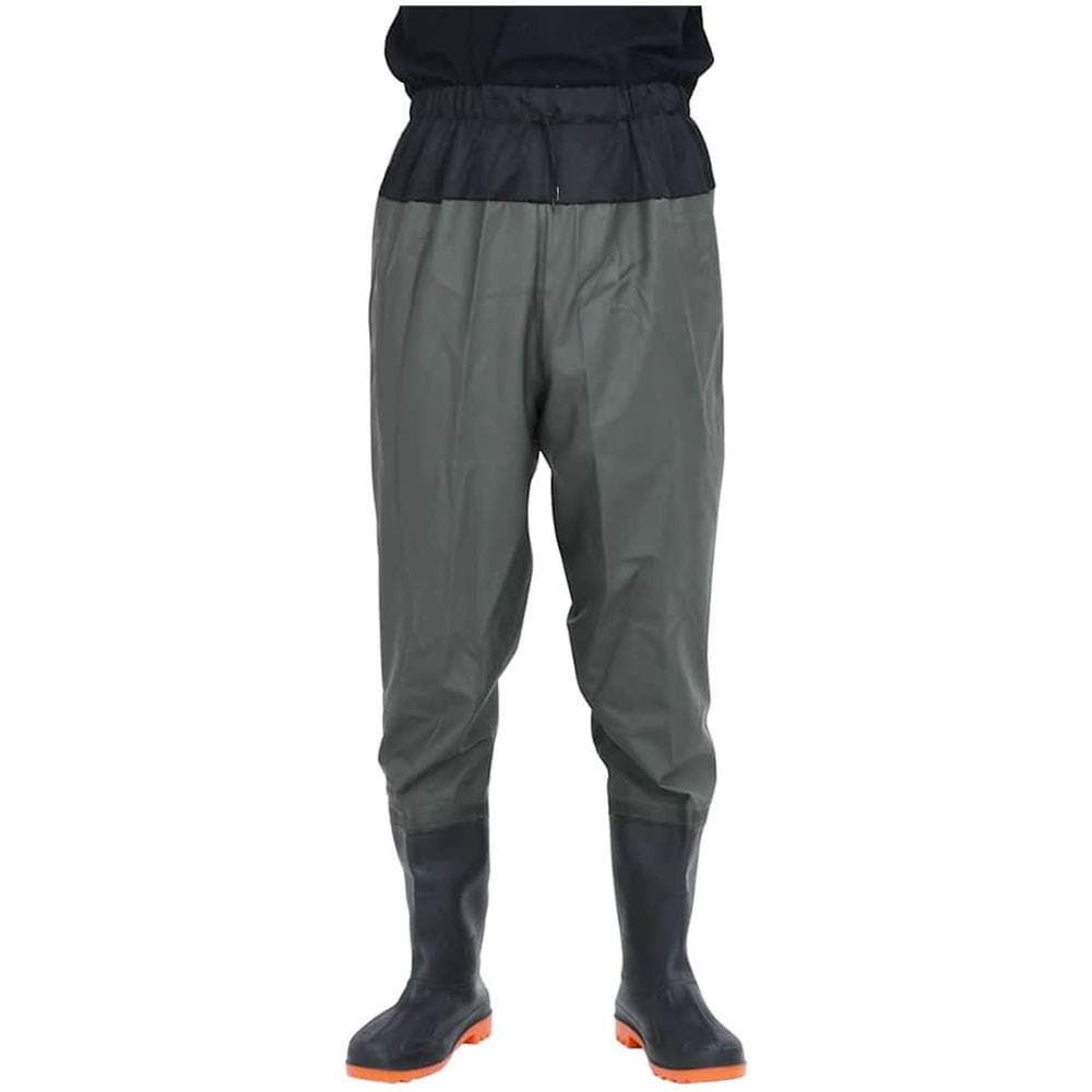 Wader da Pesca alla Vita con Stivali Verde Scuro Taglia 41 - Foto 2