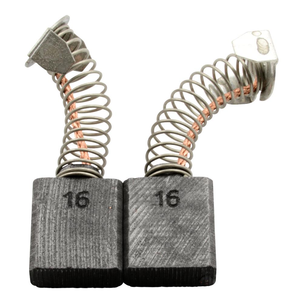 Spazzole di carbone per Ryobi CH500PK - 7 x 16 x 18 mm - coppia - Foto 1