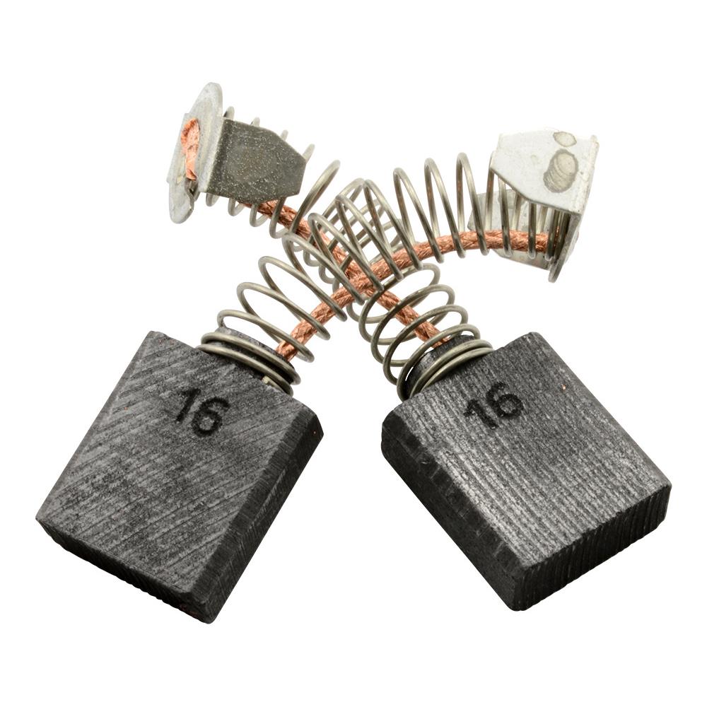 Spazzole di carbone per Ryobi CH500PK - 7 x 16 x 18 mm - coppia - Foto 2