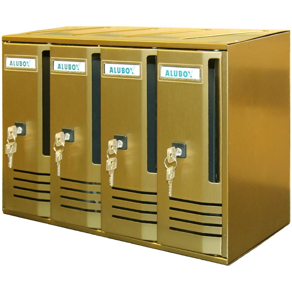 Casellario Postale Serie C6 Bronzo 62x30x17.5 Cm - Foto 1