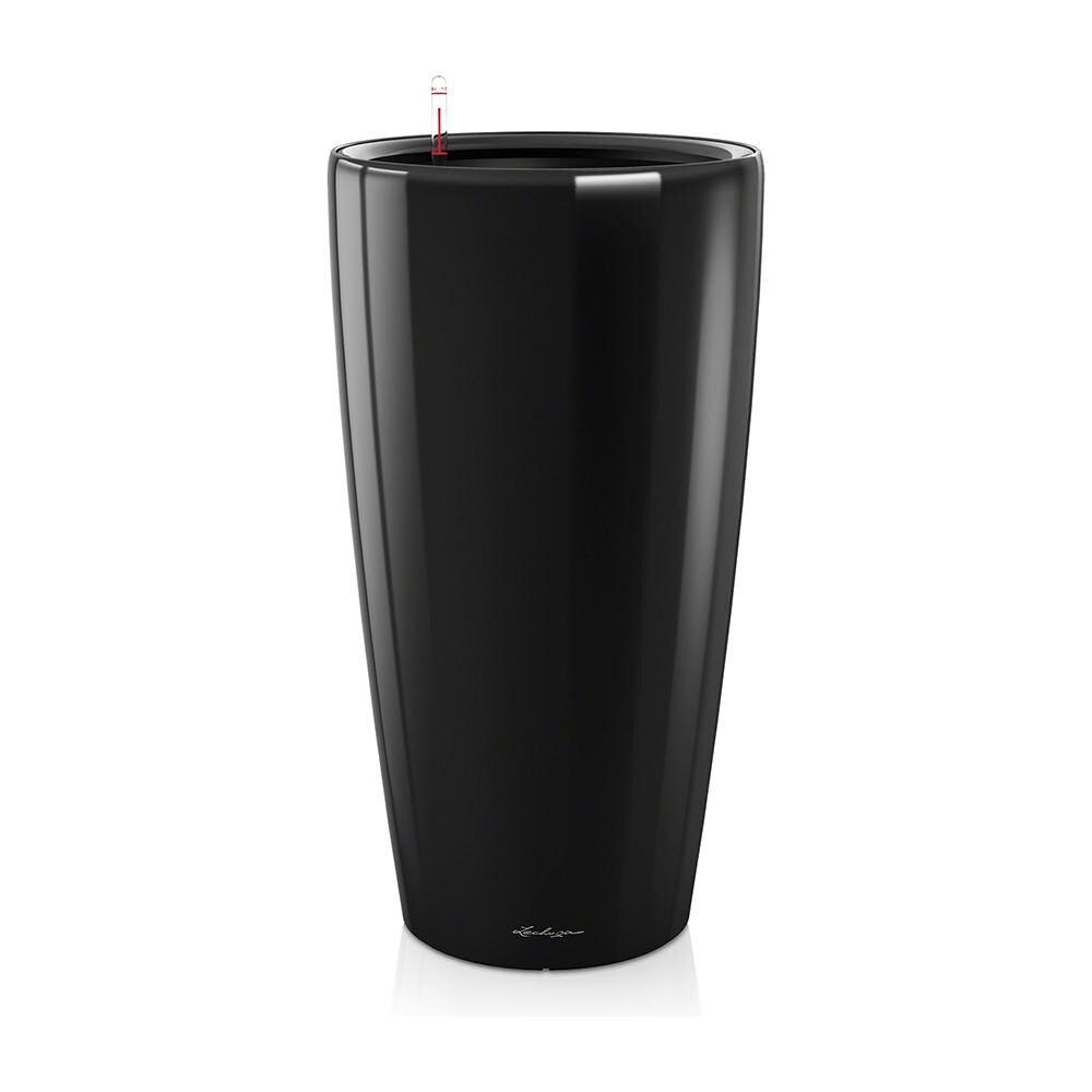 Vaso Rondo Premium 40 Nero Lucido Ø40xh75 Cm - Foto 1