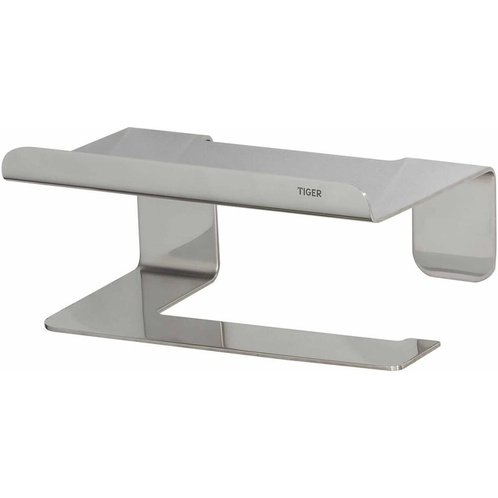 Porta Carta Igienica Con Mensola Colar Cromato 1314230346 - Foto 1