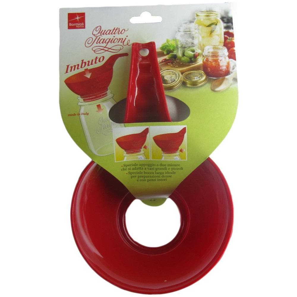Quattro Stagioni Imbuto, Rosso, 26x16x12 Cm - Foto 1