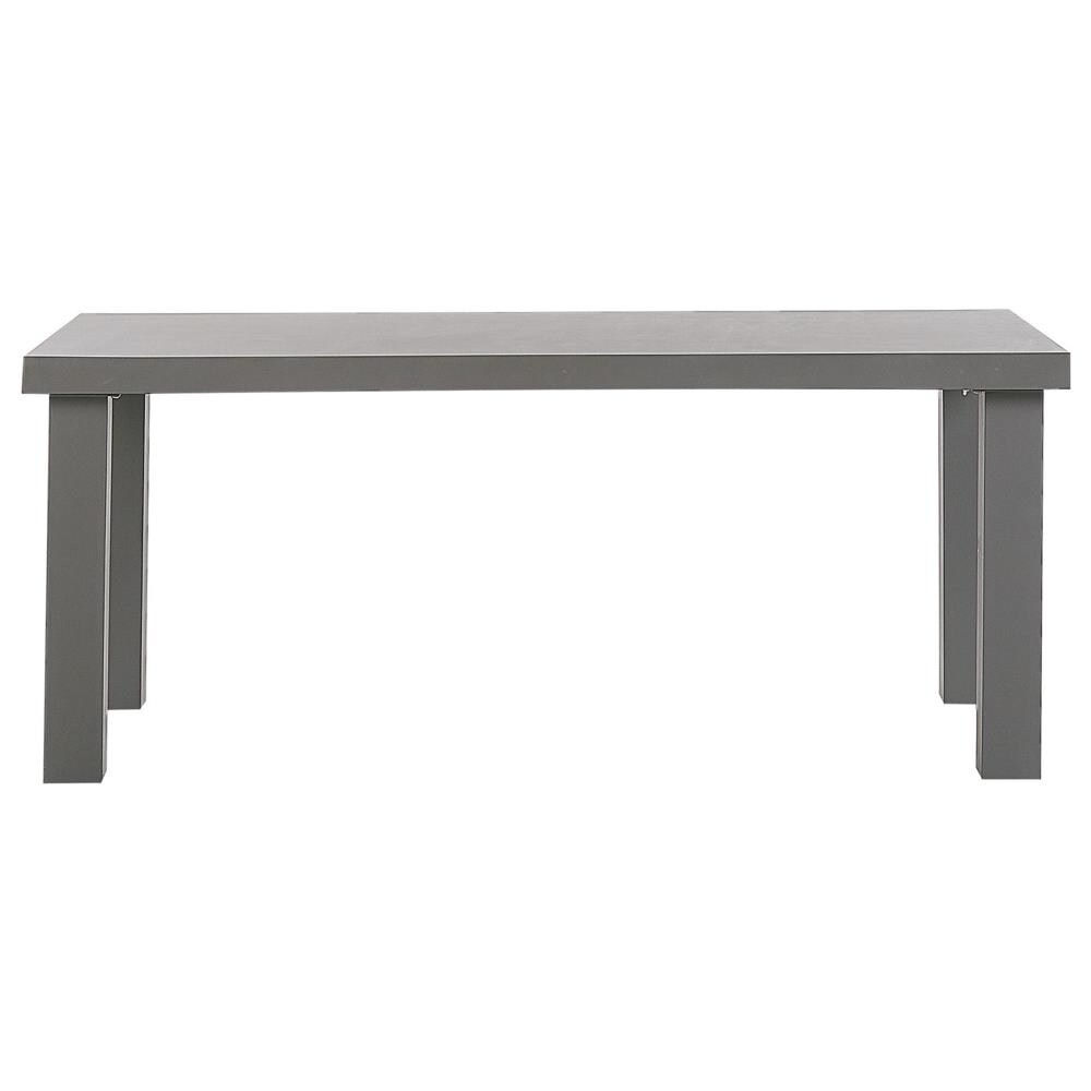 Set Da Giardino In Cemento Grigio Tavolo Con 2 Panche Ad U Taranto - Foto 2