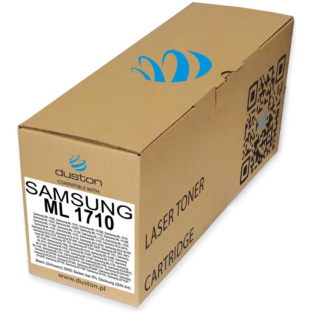 TONER COMPATIBILE - Ml1710, Ml-1710 Negro Compatible Con Samsung Ml 1510 1520 1710 1740 1745 1750 Scx4016 4100 4116 4216 4216f Sf560 - Foto 1