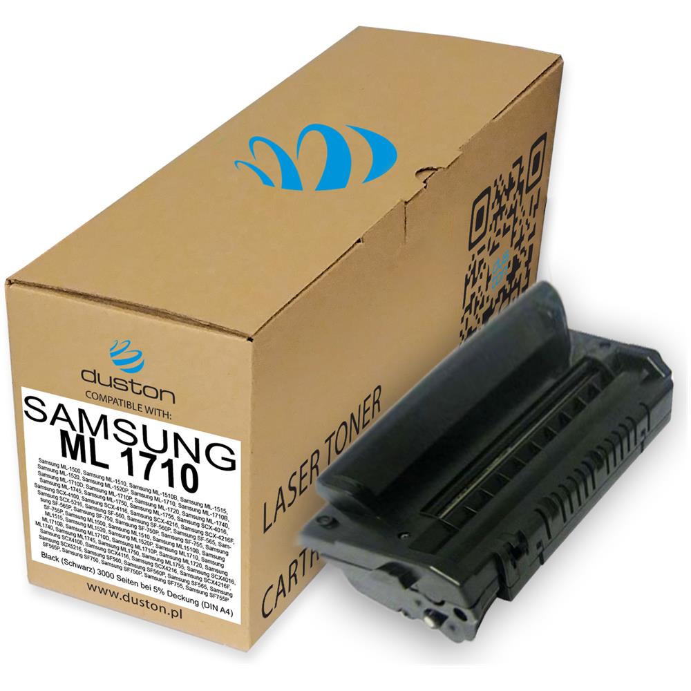 TONER COMPATIBILE - Ml1710, Ml-1710 Negro Compatible Con Samsung Ml 1510 1520 1710 1740 1745 1750 Scx4016 4100 4116 4216 4216f Sf560 - Foto 2
