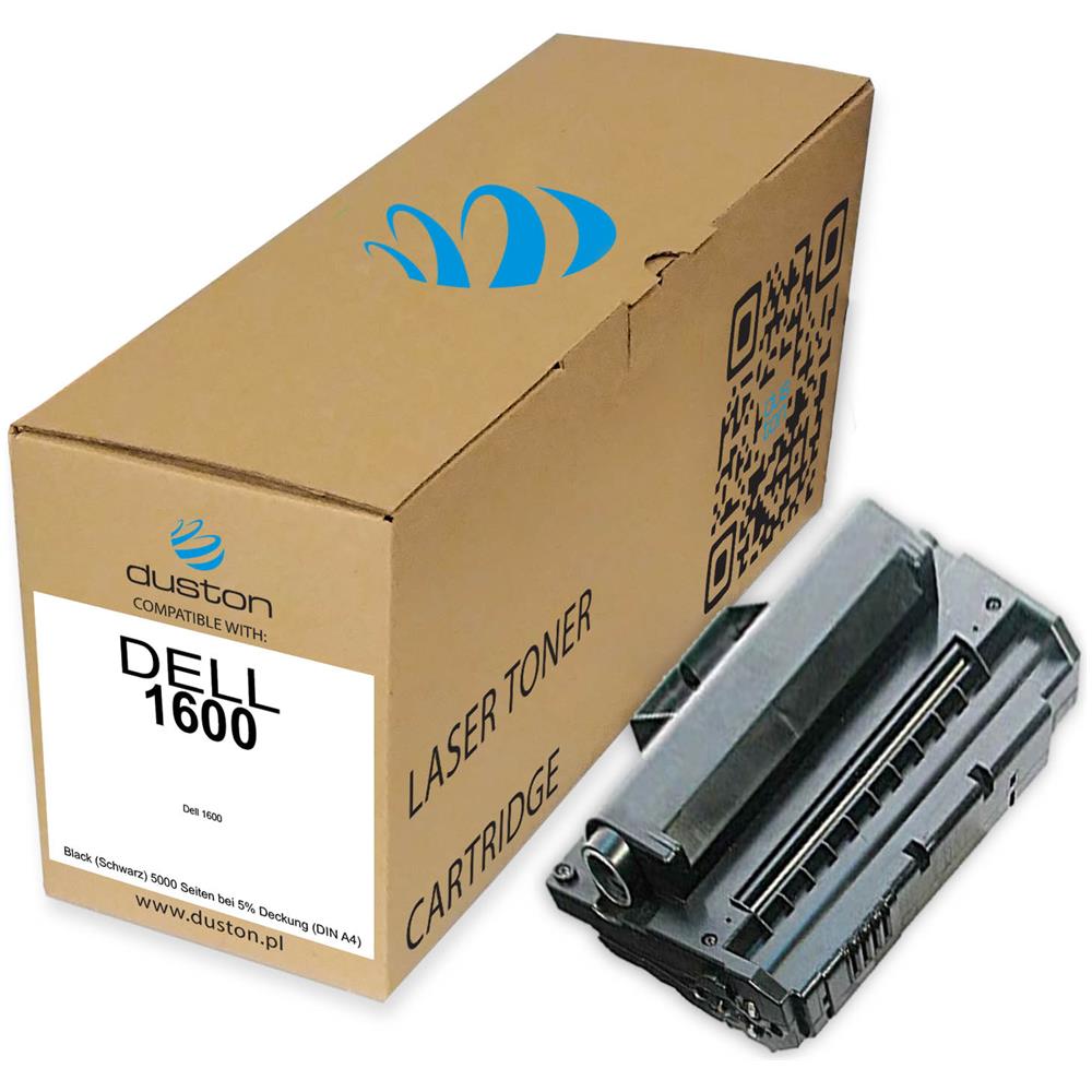 TONER COMPATIBILE - 2x 1600, 593-10082 Negro Compatible Con Dell 1600 - Foto 2