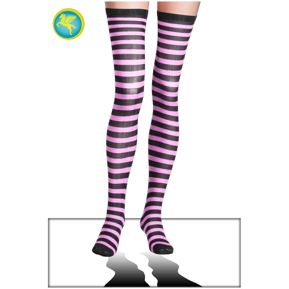 Accessorio Calze Riga Nero Rosa - Foto 1