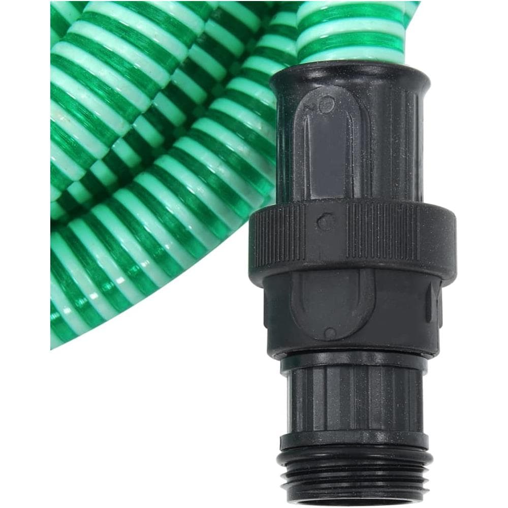 Tubo di Aspirazione con Connettori in PVC 10 m 22 mm Verde - Foto 2