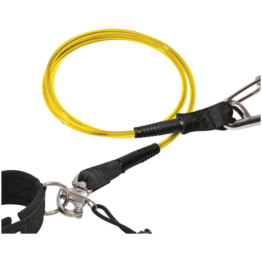 Cavetto Da Apnea Con Moschettone Sul Bracciale Nero - Foto 3