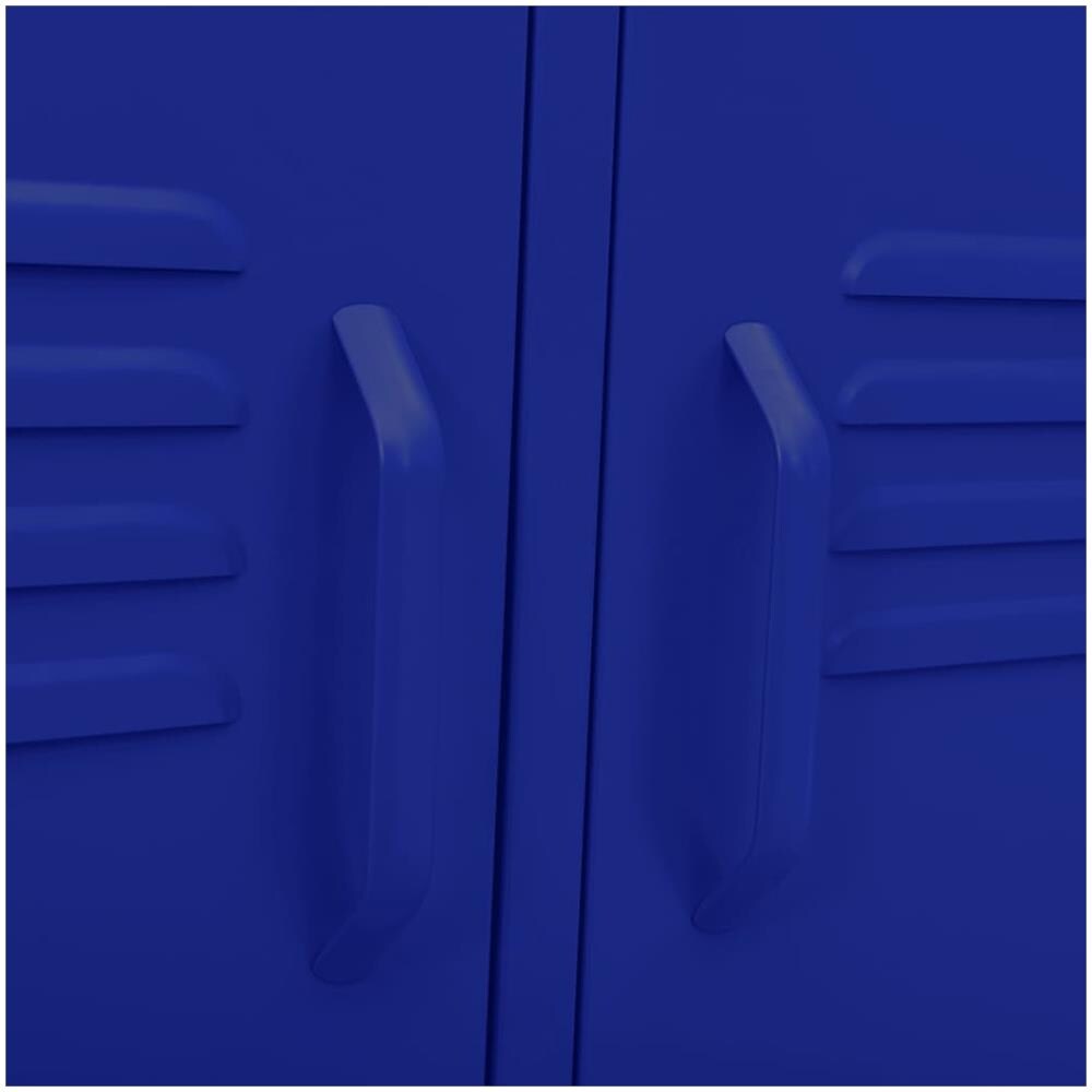 Mobile Tv Blu Marino 105x35x50 Cm In Acciaio - Foto 3