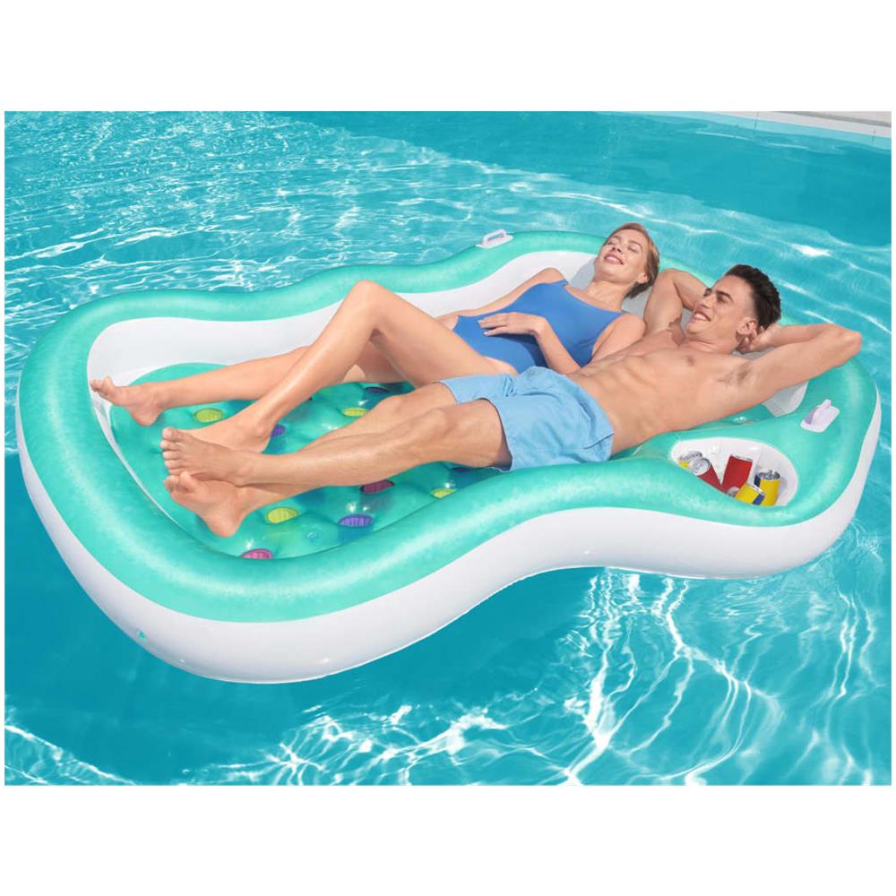 Piscina Double Designer Lounge 224x174 Cm - Foto 1
