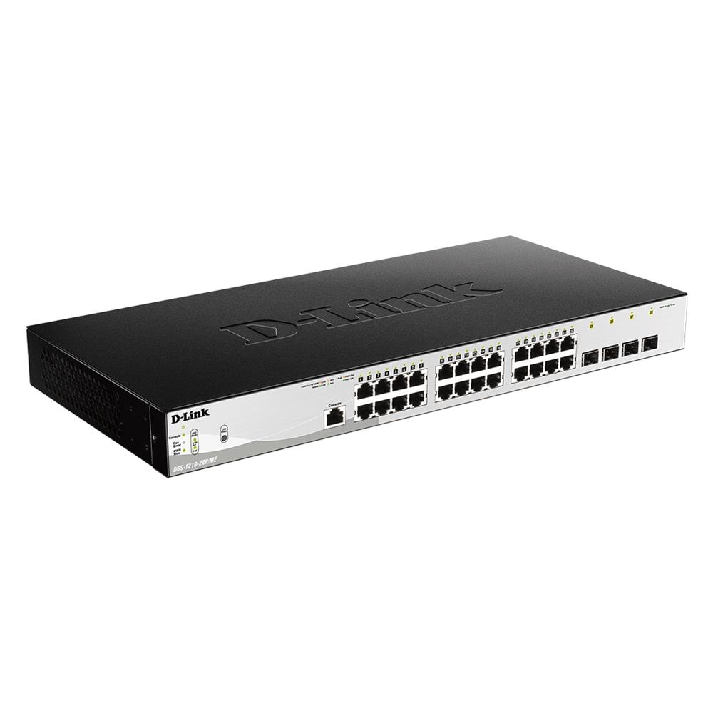 Switch di Rete DGS-1210-28P /ME 238,4 W Gestito L2 4 Porte SFP /SFP+ 24 Porte Ethernet RJ-45 (10/100/1000) 1U Colore Nero - Foto 2