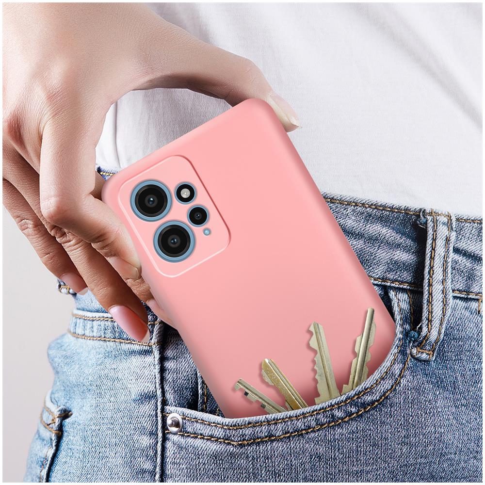 Cover Per Xiaomi Redmi Note 12 4g Semi-rigida Soft-touch Fast Cover Rosa - Foto 5