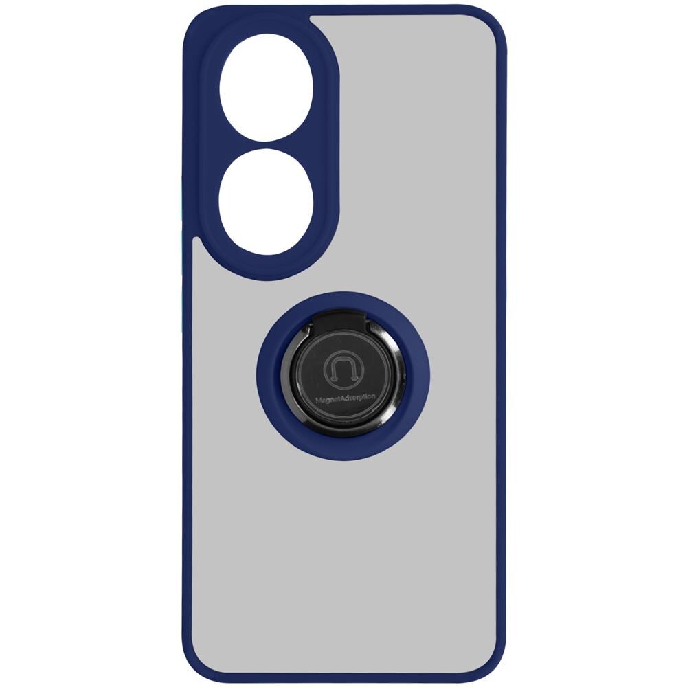 Cover Per Honor 90 Anello Metallico Supporto Bordo Blu - Foto 1
