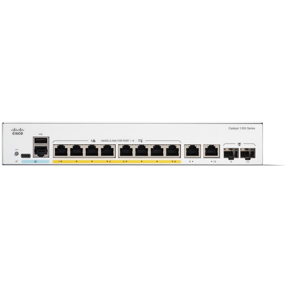 C1200-8FP-2G Switch di Rete Gestito L2/L3 Gigabit Ethernet (10/100/1000) Bianco - Foto 2