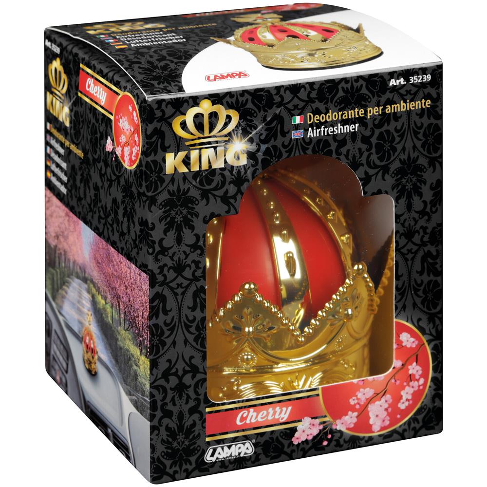 King, Deodorante Per Ambiente, 50 Ml - Ciliegia - Foto 2