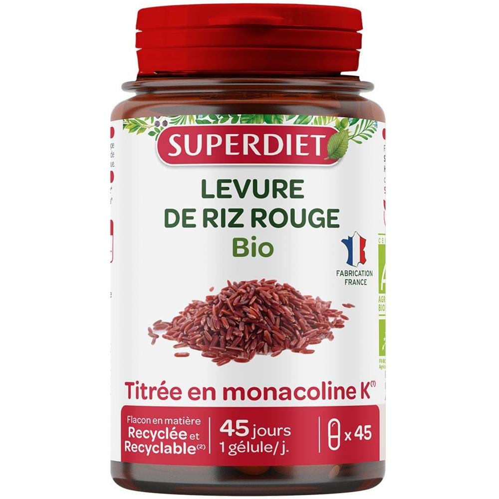 Riso Rosso Lievitato Biologico 45 Capsule - Foto 1