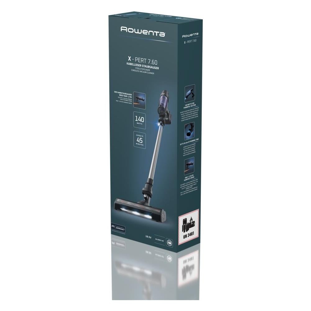 Aspirapolvere RH6A35WO Capacita 0.44 L Potenza 140W Colore Viola alluminio - Foto 11