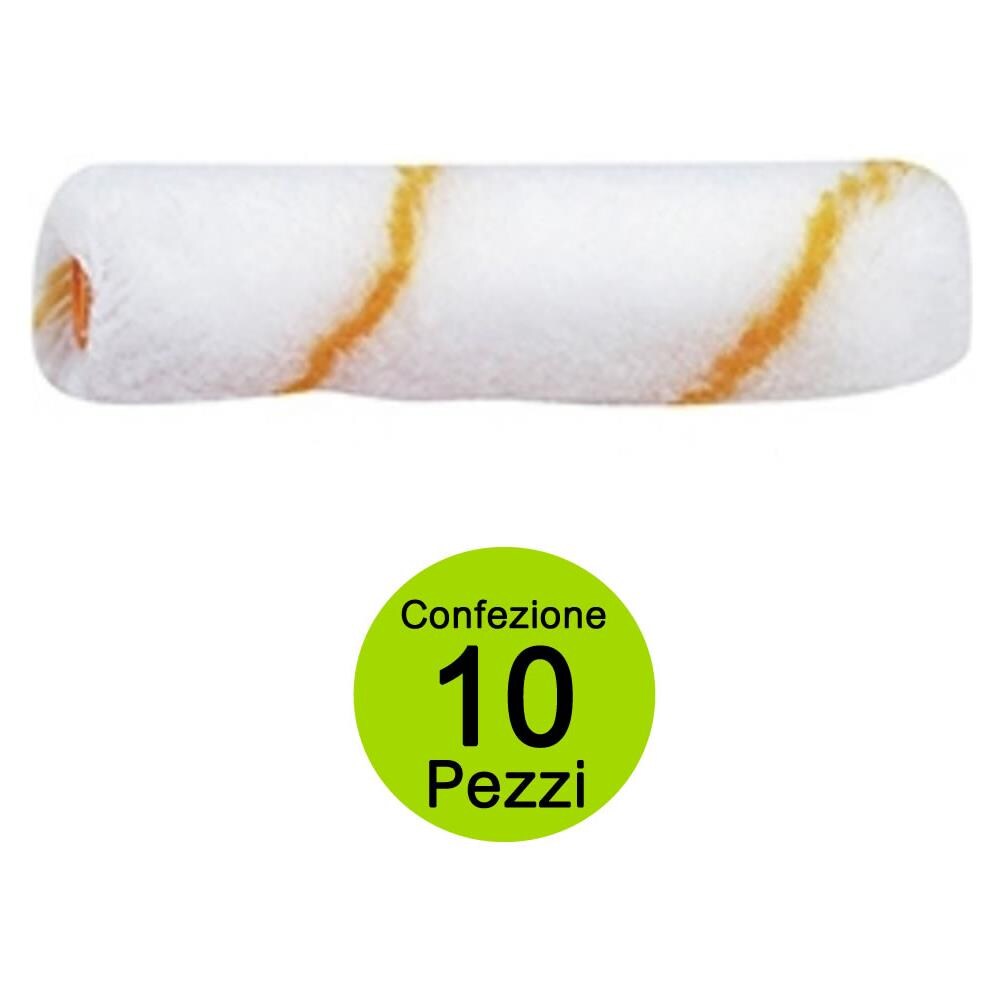 Misura 10 - Ricambio Rullino In Tessuto Acrilico Per Rullo Pittura Pitturare - Foto 3