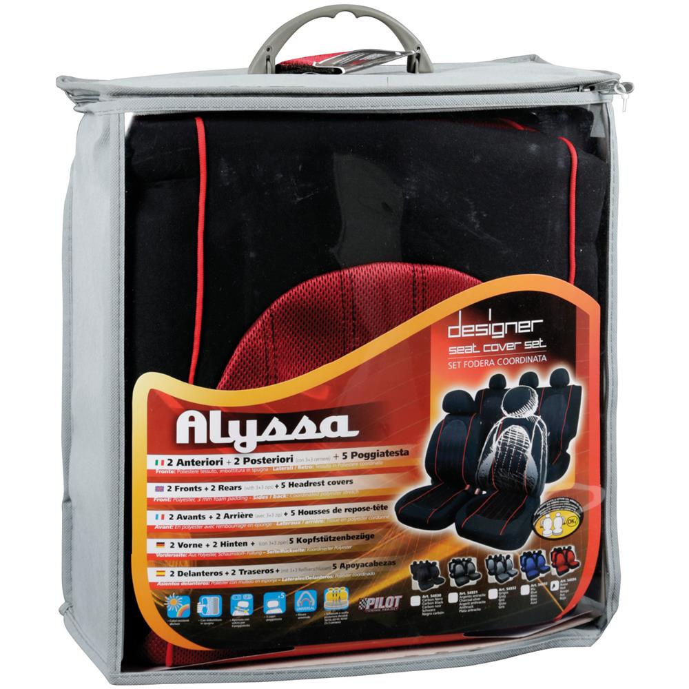 Set Fodere Alyssa Rosso Coordinate - Foto 4