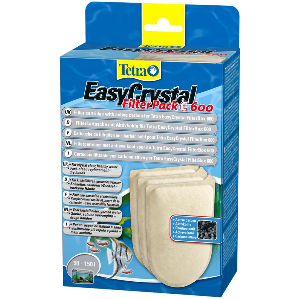 Ricambio Filterpack C 600 Spugna+carboni 3 Pz Easycrystal - Foto 1