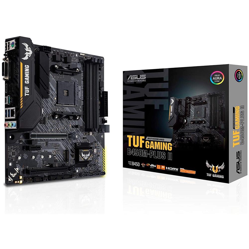 Scheda Madre TUF Gaming B450M-Plus II Socket AM4 Chipset B450 micro ATX - Foto 1