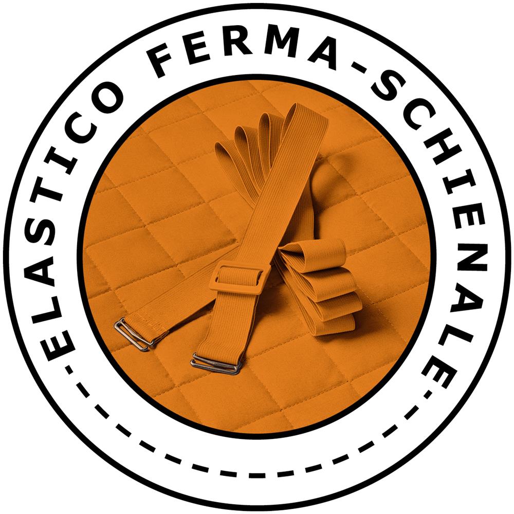 Copridivano Antimacchia - Salvadivano Trapuntato Double Face - 4 Posti Per Seduta Da 230 A 255 Cm - Arancio Chiaro / arancio Scuro - Foto 2