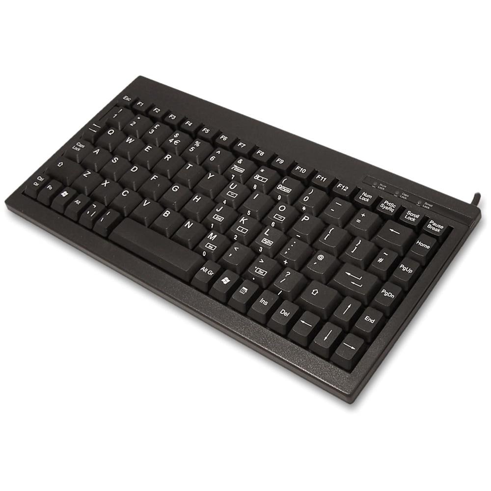 KYBAC595USB / BLK, USB, QWERTY, Mini, Nero, 140 x 287 x 29 mm, 450g - Foto 1