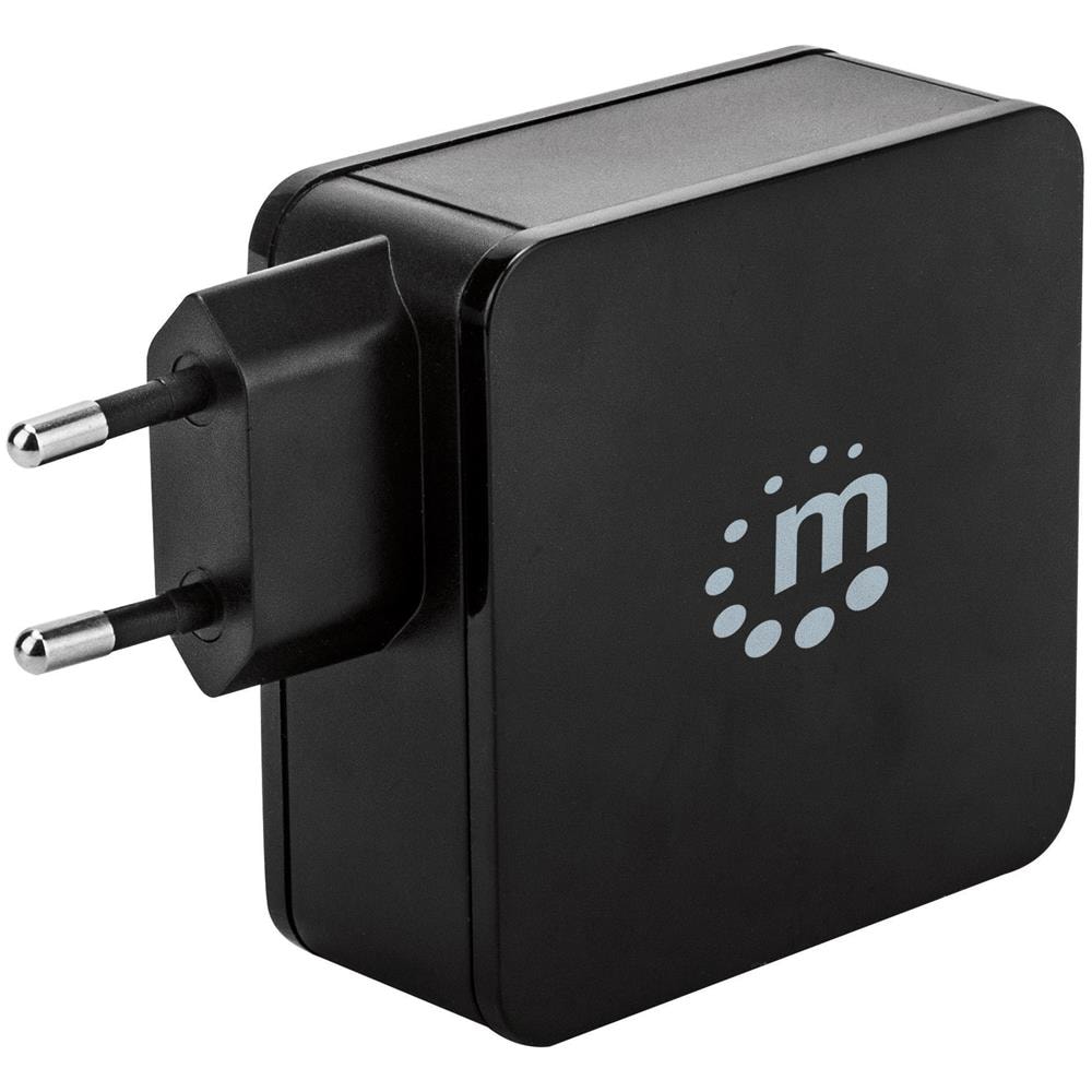 Alimentatore 60w Con Porte Usb-c E Usb-a Nero - Foto 2