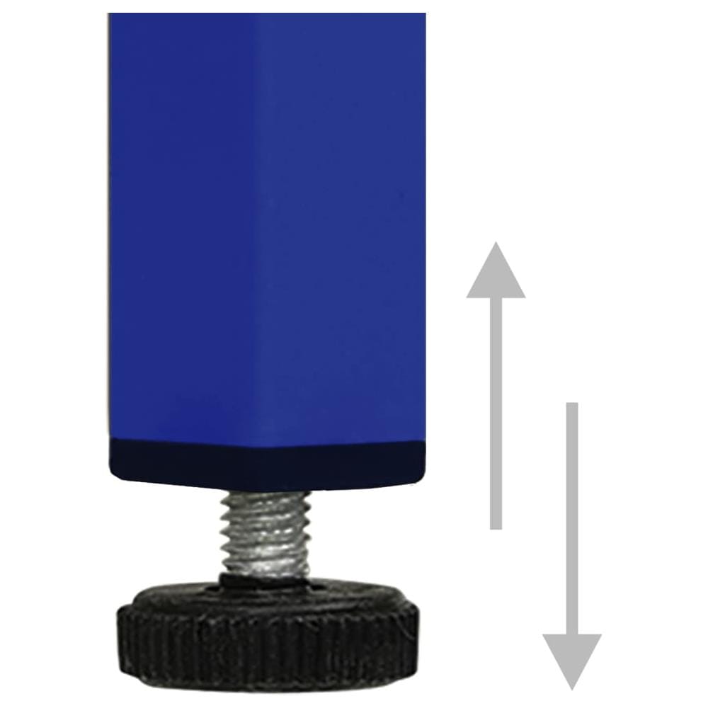 Mobile Tv Blu Marino 105x35x50 Cm In Acciaio - Foto 2