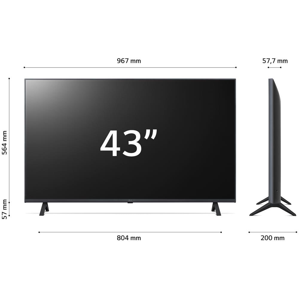 TV LED Ultra HD 4K 43" 43UR78006LK.API Smart TV WebOS 2023 Nero - Foto 10