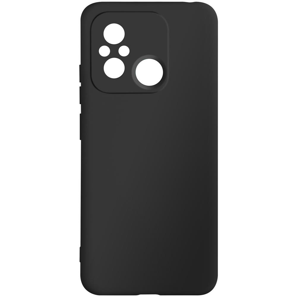 Cover Per Xiaomi Redmi 12c Semi-rigida Soft-touch Fast Cover Nera - Foto 1
