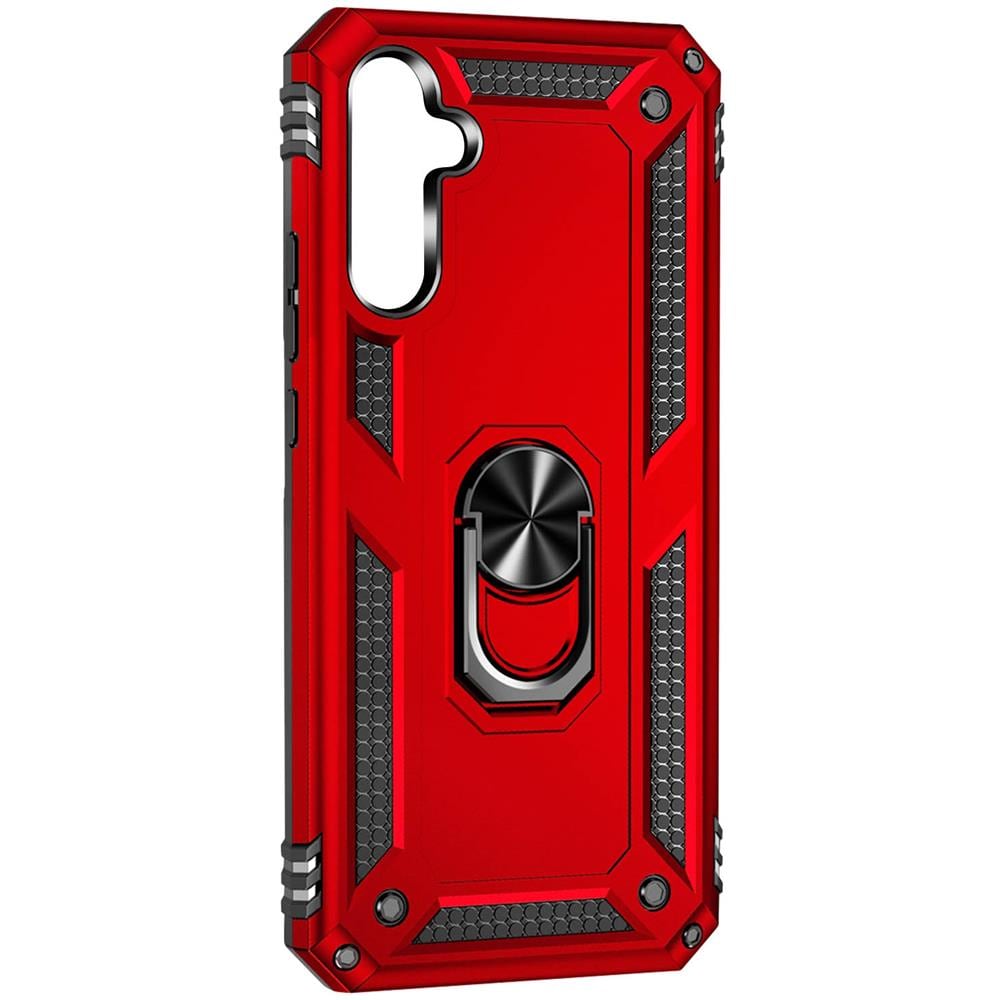 Cover Per Samsung Galaxy A54 5g Anello Magnetico Serie Armorgrip Rossa - Foto 1