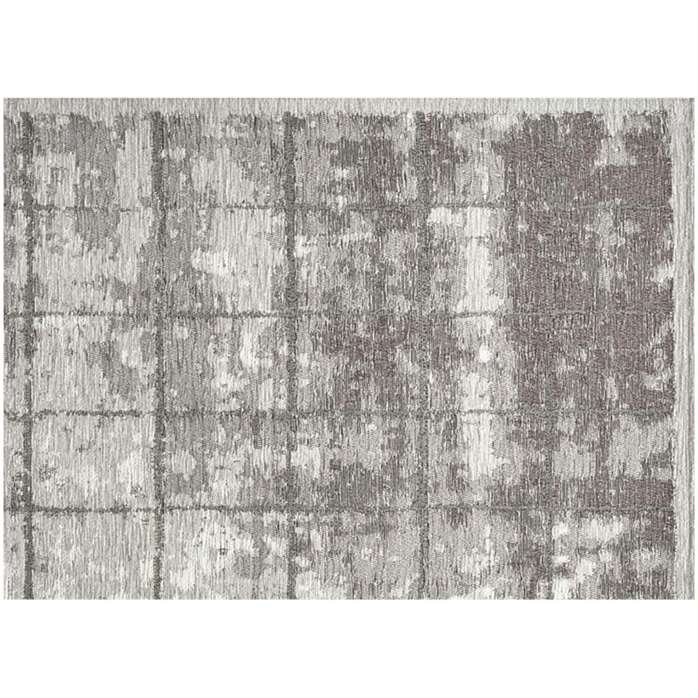 Tappeto Velour Antiscivolo Da Camera E Salotto Disegno Urano Argento By Suardi 175x240 Cm Argento - Foto 5