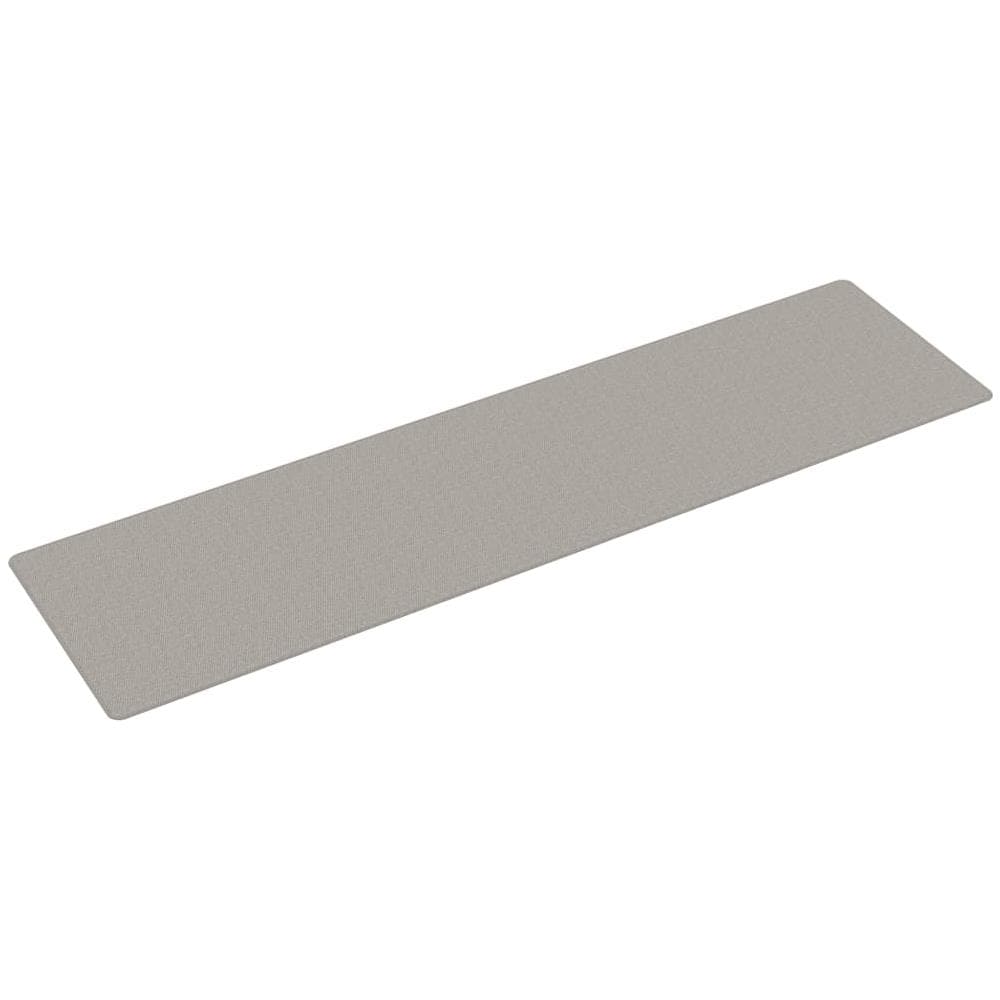 Tappeto Corsia Aspetto Sisal Tortora 80x300 Cm - Foto 2