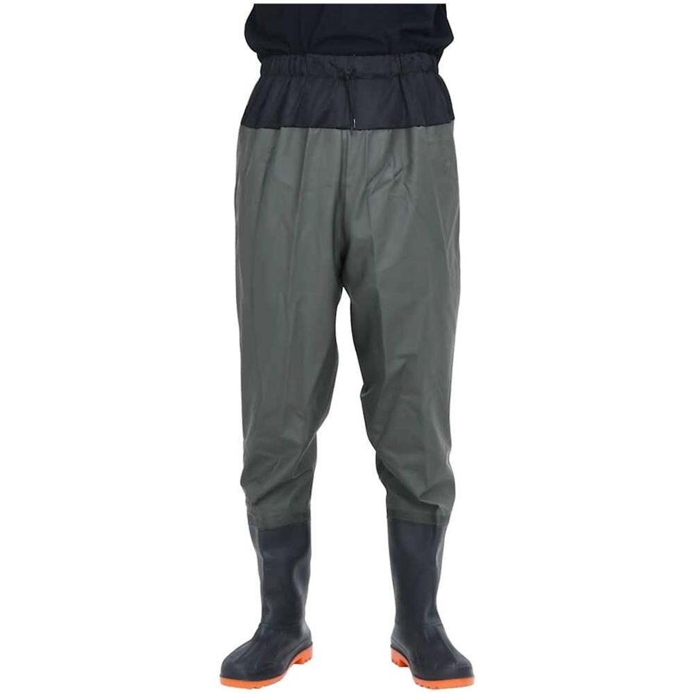 Wader da Pesca alla Vita con Stivali Verde Scuro Taglia 46 - Foto 2